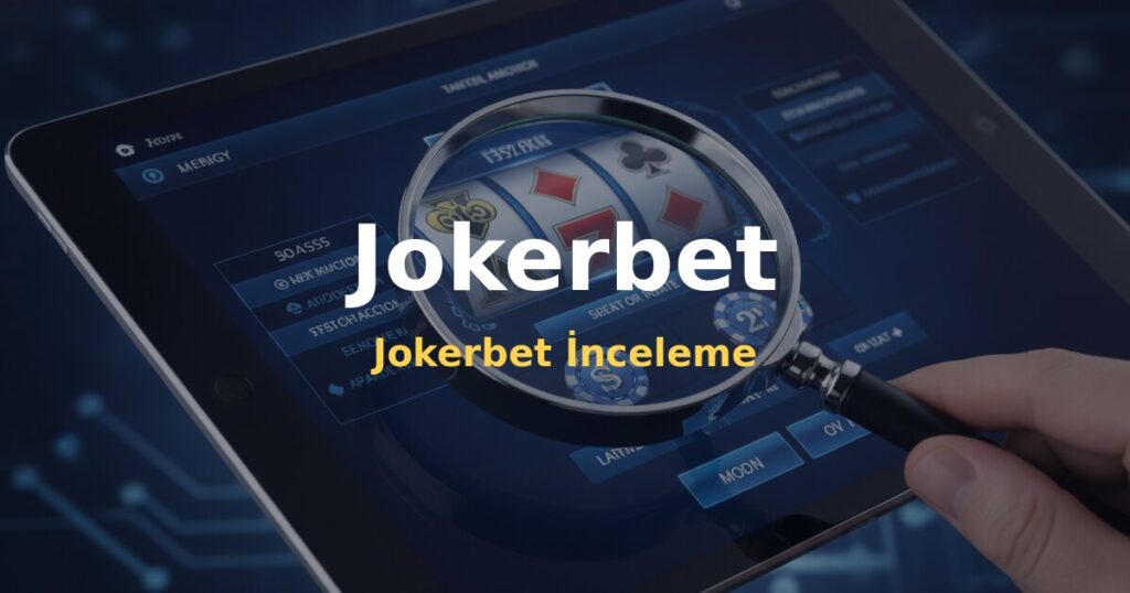 Jokerbet İnceleme - Jokerbet